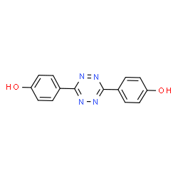 ChemSpider 2D Image | 4,4'-(1,2,4,5-Tetrazine-3,6-diyl)diphenol | C14H10N4O2