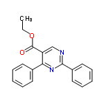 InChI=1/C19H16N2O2/c1-2-23-19(22)16-13-20-18(15-11-7-4-8-12-15)21-17(16)14-9-5-3-6-10-14/h3-13H,2H2,1H3