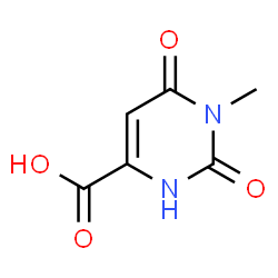 ChemSpider 2D Image | Methylorotic acid | C6H6N2O4