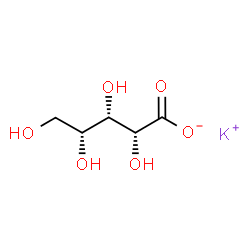 ChemSpider 2D Image | Potassium D-xylonate | C5H9KO6