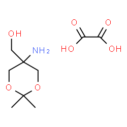 ChemSpider 2D Image | (5-Amino-2,2-dimethyl-1,3-dioxan-5-yl)methanol ethanedioate (1:1) | C9H17NO7