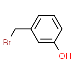 ChemSpider 2D Image | 3-(Bromomethyl)phenol | C7H7BrO
