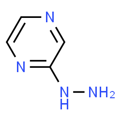 ChemSpider 2D Image | HYDRAZINOPYRAZINE | C4H6N4