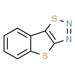 ChemSpider 2D Image | [1]Benzothieno[2,3-d][1,2,3]thiadiazole | C8H4N2S2