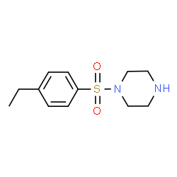 ChemSpider 2D Image | 1-(4-ETHYLBENZENESULFONYL)PIPERAZINE | C12H18N2O2S