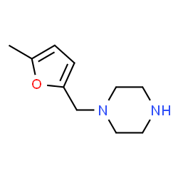 ChemSpider 2D Image | 1-[(5-Methyl-2-furyl)methyl]piperazine | C10H16N2O