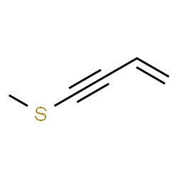 ChemSpider 2D Image | 1-Methylthio-3-buten-1-yne | C5H6S