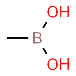 ChemSpider 2D Image | Methylboronic acid | CH5BO2