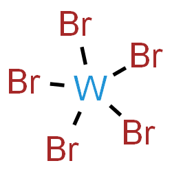 ChemSpider 2D Image | Tungsten bromide (WBr5) | Br5W