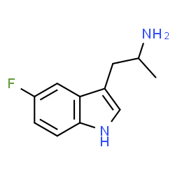 ChemSpider 2D Image | 5-Fluoro-AMT | C11H13FN2