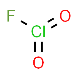 ChemSpider 2D Image | Chloryl fluoride | ClFO2