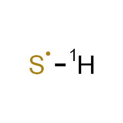 ChemSpider 2D Image | (~3~H)Sulfanyl | 1HS