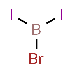 ChemSpider 2D Image | Bromodiiodoborane | BBrI2