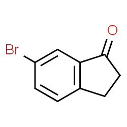 ChemSpider 2D Image | 6-Bromindan-1-on | C9H7BrO