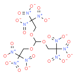 ChemSpider 2D Image | Trinitroethylorthoformate | C7H7N9O21