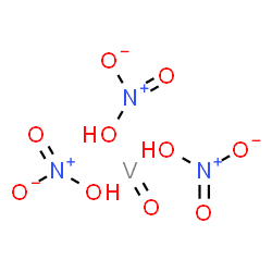 ChemSpider 2D Image | Oxovanadium - nitric acid (1:3) | H3N3O10V