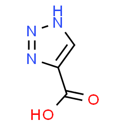 ChemSpider 2D Image | 1H-1,2,3-Triazole-4-carboxylic acid | C3H3N3O2