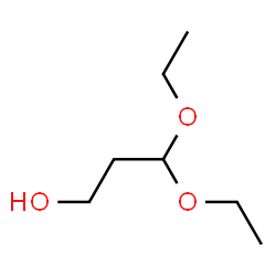 ChemSpider 2D Image | 3,3-Diethoxy-1-propanol | C7H16O3