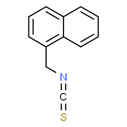 ChemSpider 2D Image | 1-(Isothiocyanatomethyl)naphthalene | C12H9NS
