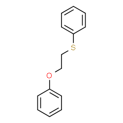 ChemSpider 2D Image | Benzene, ((2-phenoxyethyl)thio)- | C14H14OS