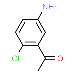 ChemSpider 2D Image | 5-Amino-2-chloroacetophenone | C8H8ClNO