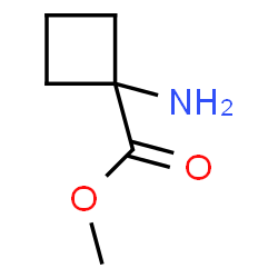 ChemSpider 2D Image | Methyl 1-aminocyclobutanecarboxylate | C6H11NO2