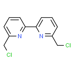 ChemSpider 2D Image | 6,6'-Bis(chloromethyl)-2,2'-bipyridine | C12H10Cl2N2