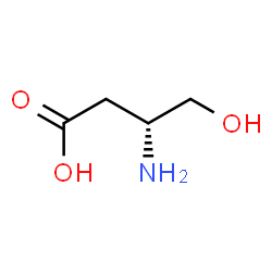 ChemSpider 2D Image | l-β-homoserine | C4H9NO3