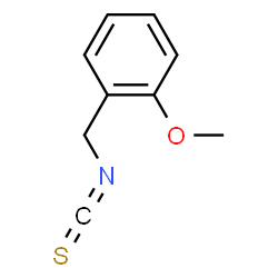 ChemSpider 2D Image | 1-(Isothiocyanatomethyl)-2-methoxybenzene | C9H9NOS