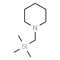 ChemSpider 2D Image | 1-[(Trimethylsilyl)methyl]piperidine | C9H21NSi