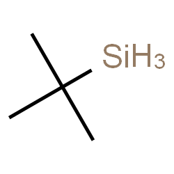 ChemSpider 2D Image | tert-Butylsilane | C4H12Si