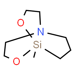 ChemSpider 2D Image | 1-Methyl-2,8-dioxa-5-aza-1-silabicyclo[3.3.3]undecane | C8H17NO2Si