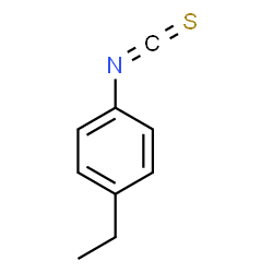 ChemSpider 2D Image | 4-Ethylphenyl isothiocyanate | C9H9NS