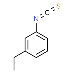 ChemSpider 2D Image | 1-Ethyl-3-isothiocyanatobenzene | C9H9NS