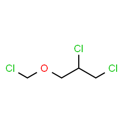 ChemSpider 2D Image | 1,2-Dichloro-3-(chloromethoxy)propane | C4H7Cl3O