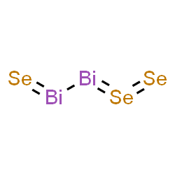 ChemSpider 2D Image | 1-(1lambda~4~-Diselen-1-ylidene)-2-selenoxodibismuthane | Bi2Se3