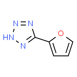 ChemSpider 2D Image | 5-(2-furyl)-1H-tetrazole | C5H4N4O