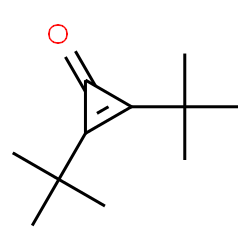 ChemSpider 2D Image | 2,3-Di-tert-butylcycloprop-2-en-1-one | C11H18O