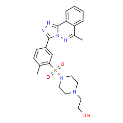 ChemSpider 2D Image | TCMDC-124482 | C23H26N6O3S