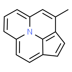 ChemSpider 2D Image | 5-Methylcyclopenta[ij]pyrido[2,1,6-de]quinolizine | C15H11N