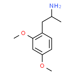 ChemSpider 2D Image | 2,4-Dimethoxyamphetamine | C11H17NO2