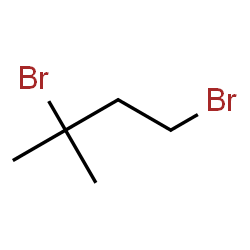 ChemSpider 2D Image | 1,3-Dibromo-3-methylbutane | C5H10Br2