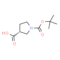 ChemSpider 2D Image | N-Boc-L-beta-proline | C10H17NO4