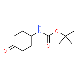 ChemSpider 2D Image | N-4-Boc-aminocyclohexanone | C11H19NO3