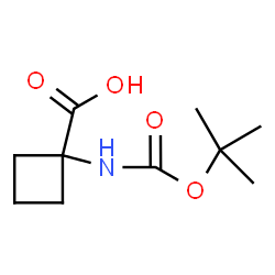 ChemSpider 2D Image | Boc-cyclovaline | C10H17NO4