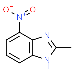 ChemSpider 2D Image | 2-methyl-4-nitrobenzimidazole | C8H7N3O2