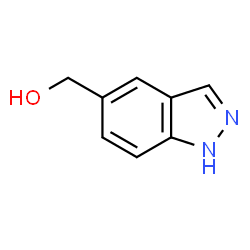 ChemSpider 2D Image | 1H-Indazol-5-ylmethanol | C8H8N2O
