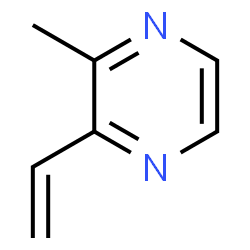 ChemSpider 2D Image | 2-Methyl-3-vinylpyrazine | C7H8N2