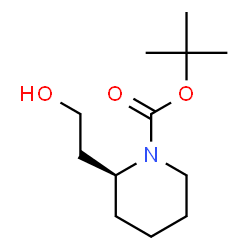 ChemSpider 2D Image | (S)-1-N-Boc-piperidine-2-ethanol | C12H23NO3