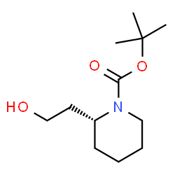 ChemSpider 2D Image | (R)-1-N-Boc-piperidine-2-ethanol | C12H23NO3
